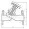 Regulating valve Type: 26206 Static Cast iron Flange